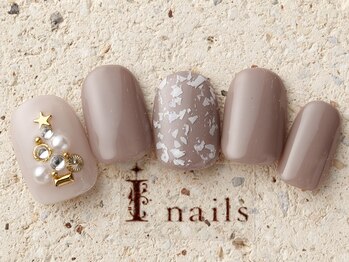 アイネイルズ 町田店(I nails)/くすみシンプルクリスマス7980円