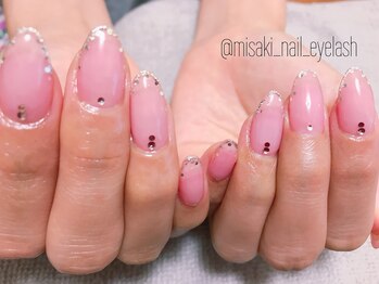 ラメフレンンチ