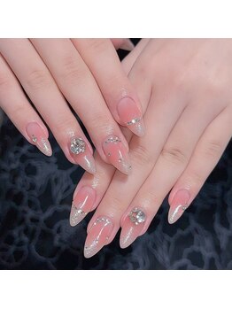 クイーンズビューティーサロン 新宿本店(Queen's beauty salon)/チップ長さだしやりつけ放題