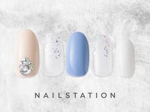 ネイルステーション 松坂屋名古屋店(NAIL STATION)/キラキラネイル／パラジェル