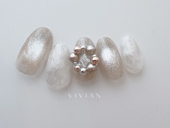 ヴィヴィアン ネイル(Vivian nail)/クリスマス選べるアートコース