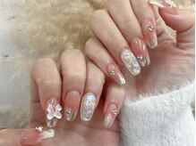 アイゴネイル 錦糸町(Aigoネイル)/ワンホンリボンネイル【錦糸町】