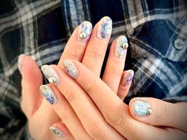 ブルべニュアンスネイル☆