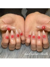 エスフィーネイルサロン ブリーユ(Esfy nailsalon Brille)/うるちゅるバラネイル