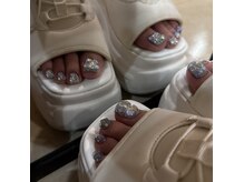 サロンコットン(SALON#CO:TTON)の雰囲気（うるうるフットネイル）