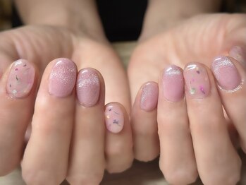 アミュリー ネイル アトリエ(Amury nail atelier)/押し花 ユニコーン マグネット