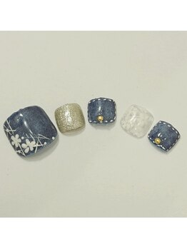 クリスタルネイル 木の葉モール橋本店(CRYSTAL NAIL)/FOOTキャンペーンジェル￥9,480