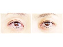 ボーテ ド アントス beaute de Antos/左右非対称まつげへのパーマ