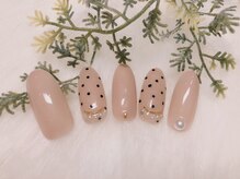 トータルビューティーローズ(Rose)/ドットネイル