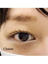 ネイルアンドアイラッシュ シャトン(Chaton)/まつげパーマ◆新規￥4000