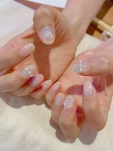 トラビューティー(TORA beauty)/グリッターネイル