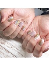 ネイルコーボー ムー(nail×covo=Mu.)/special art 定額☆