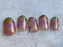 シープラスエー(C+A)/滲みインク大人フレンチネイル