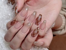 レアネイル 新宿(le'a nail)/チェックネイル