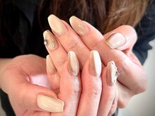 ヌル ネイル 堀江(NURU NAIL HORIE)/水光マグネットネイル＋アート☆