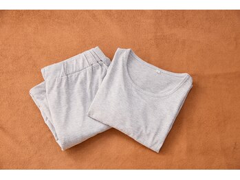 マッサージ整体院 なごみ 桜台店/なごみオリジナルのお着換え