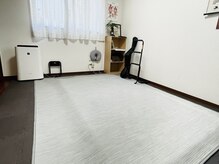 専用の施術マットを使用