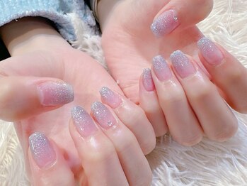 ラルネイル 大宮(Lull. nail)/#ラメグラ#シンプル