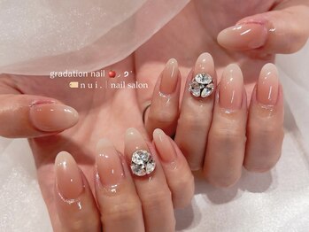 n u i. | nail salon 下北沢【パラジェル・フィルイン・持ち込み・長さだし】/