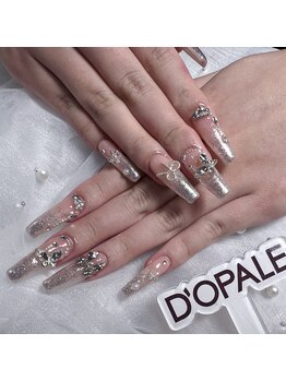 ドパルネイル 上野(DOPALE.Nail)/チップ長さ出し持ち込みデザイン