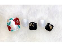 フィールネイル 天王町店(feelnail)/フット・トレンド定額　9500円