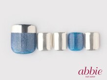 ネイルサロン アビー グランデュオ蒲田店(abbie)/winter blue　￥11814