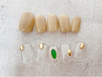 十色 麻布十番店(AZABUJUBAN)/アシンメトリーネイルクーポン