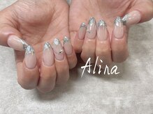 エリナネイルサロン池袋(Alina Nail Salon)/ 【スカルプ長さだし】持ち込み
