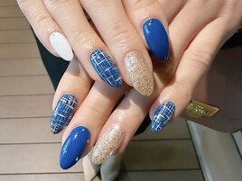 ツイードネイル¥7500～¥8500