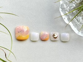 8月フットネイル定額【Summer】