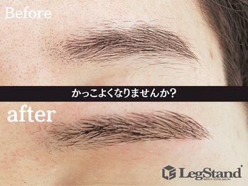 レッグスタンド 上大岡店(Leg Stand)/イケメン眉毛に