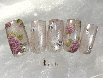 アイネイルズ 町田店(I nails)/マグフラワーネイル10480円