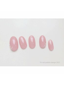 ティーケーネイルパレット/ホロフラワー デザインコースA