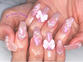 アン ジョーヌドラゴ/【自爪ネイル】オーロラネイル