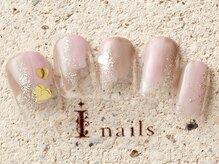 アイネイルズ 町田店(I nails)/塗りかけハートネイル6480円