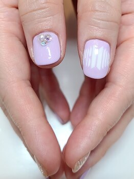 ネイルアンドまつげエクステ専門サロン スリー(THREE)/BTSモチーフ