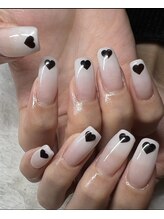 ビ ラブ(美:LOVE)/ホワイトグラデーション