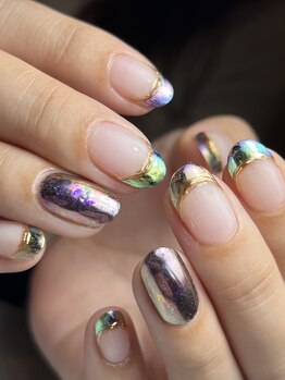 ネイルサロン プール ヴー(Nail Salon Pour Vous)/【オーダー】ミラーネイル