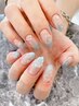 【hand】持ち込みデザイン 華やか(アート5本以上)※アート代別途