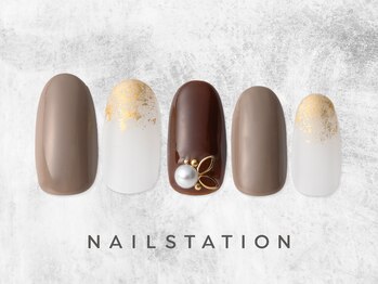 ネイルステーション 松坂屋名古屋店(NAIL STATION)/シンプルネイル/パラジェル