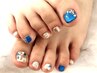 ★フットネイル 75分やり放題 8500円 画像持ち込みOK★