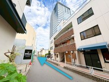 ユング 渋谷店(YUNG)/5.「Abemaタワーズ」へ直進