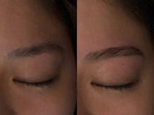 ラトリエ(L'Atelier)/眉ワックス ビフォー/アフター