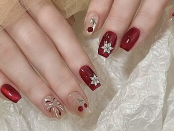 エンジェルズ ネイル サロン(Angel’s nail salon)/持ち込みdesign/クリスマスnail