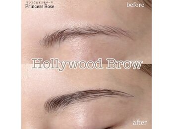 プリンセスローズ 焼津店(Princess Rose)/ハリウッドブロウ