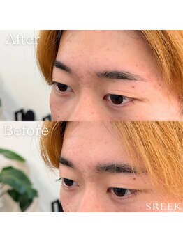 スリーク(SREEK)/眉毛で心機一転