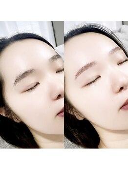ルミエール(lumiere)の写真/【眉毛サロンが初めての方にもオススメ☆】まつ毛と眉毛の同時施術で忙しい方にも★メンズも利用OK◎