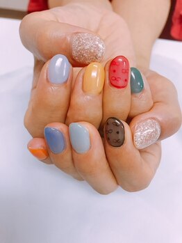 ネイルサロンアンドジュエリー アリュール(ALLURE)/関ジャニネイル★☆彡