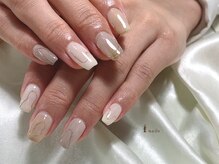 アイネイルズ 渋谷店(I nails)/うねうねミラーニュアンス¥9480