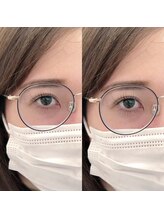 コンジュ ファースト 土橋店(CONJU 1st)/メガネでも可愛い！！